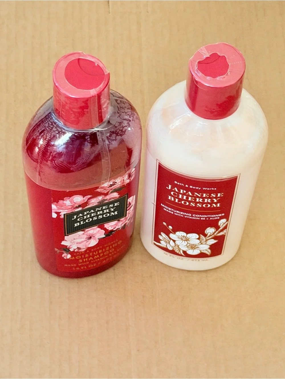 Bath & Body Works Japanese Cherry Blossom Moisturizing Shampoo & Conditioner